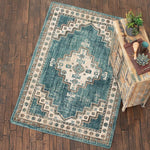 Sedona Nights Turquoise Rug - 8 x 11