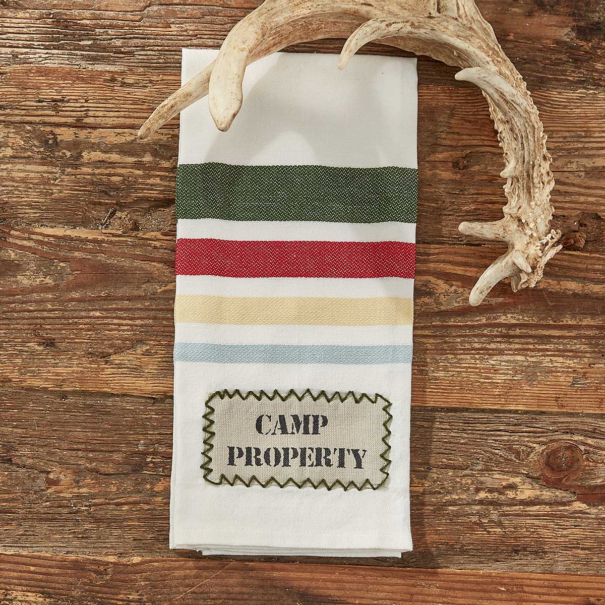 Camp Property Decorative Dishtowel - Set of 2