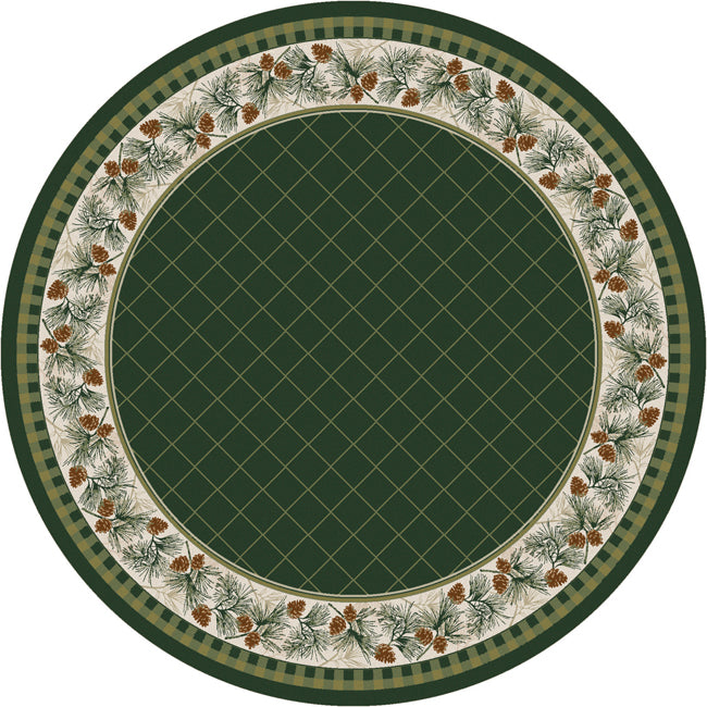 Evergreen Rug - 8 Ft. Round