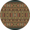 Star Eagle Adobe Rug - 8 Ft. Round
