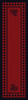 Pine Refuge Red Rug - 2 x 8