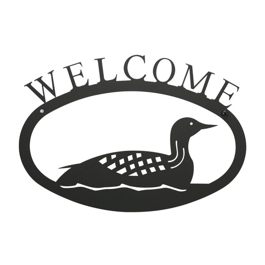 Loon Welcome Sign