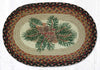 Pine Brush Oval Placemats - Set of 2