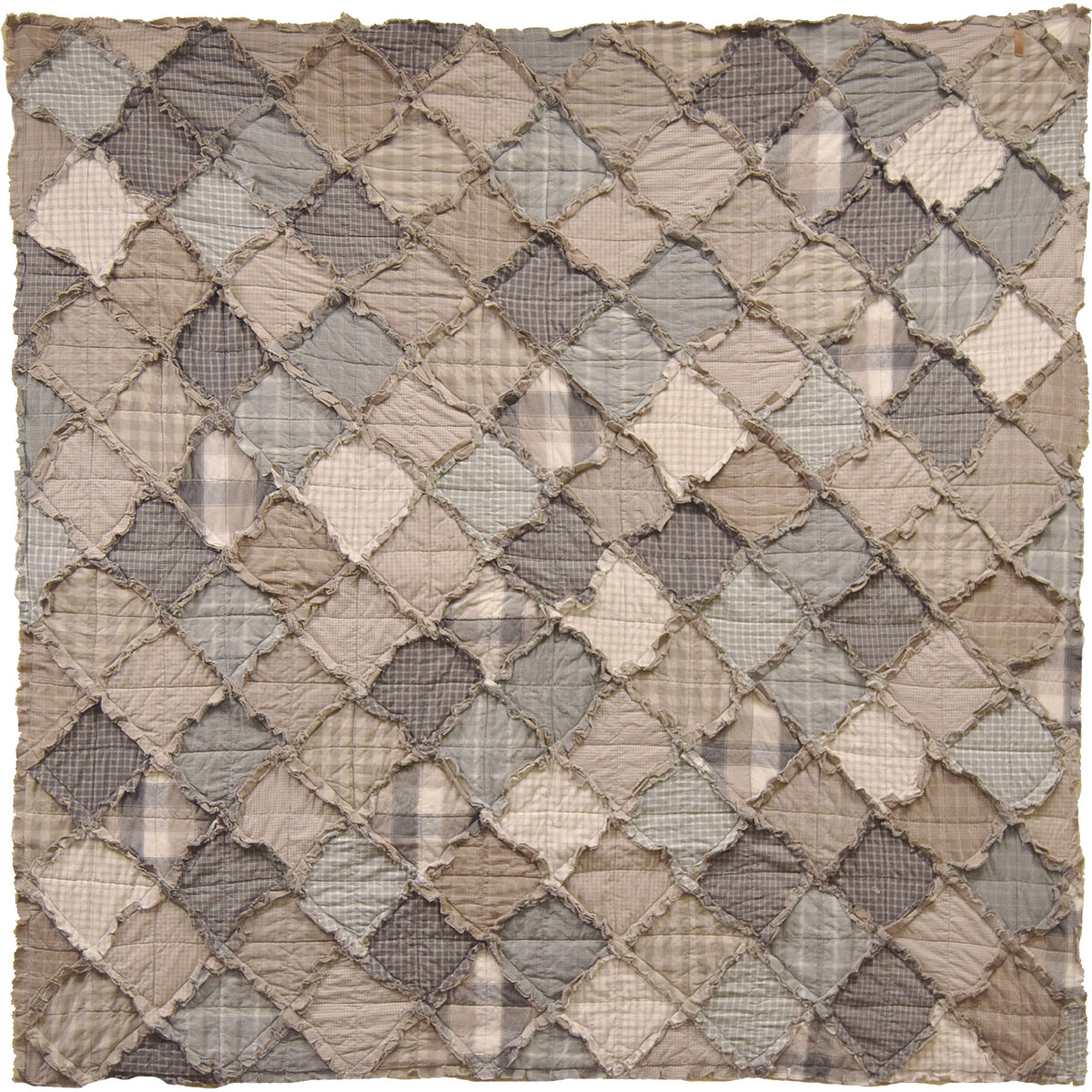 Diamond Plaid Throw
