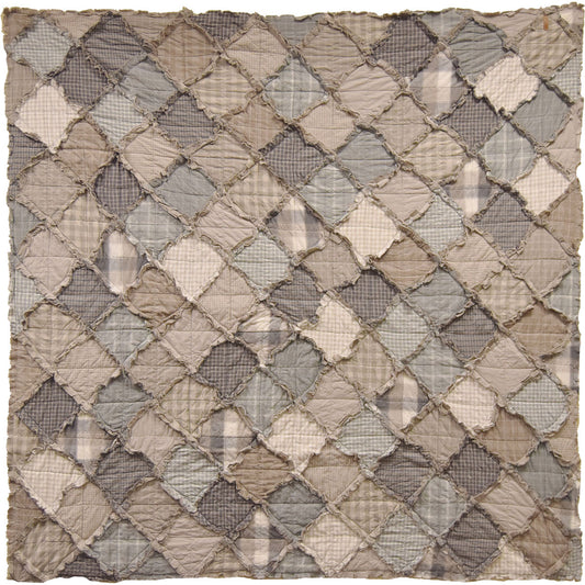 Diamond Plaid Throw