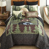 Cedar Haven Bear Quilt Bed Set - King - CLEARANCE