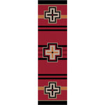 Bounty Red Southwestern Rug - 2 x 8