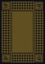 Pine Refuge Green Rug - 3 x 4