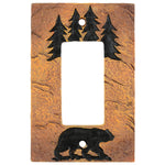Bear Forest Stone Rocker Plate