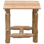 Unfinished Voyageur Outdoor End Table