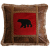 Bear Pane Pillow - OVERSTOCK