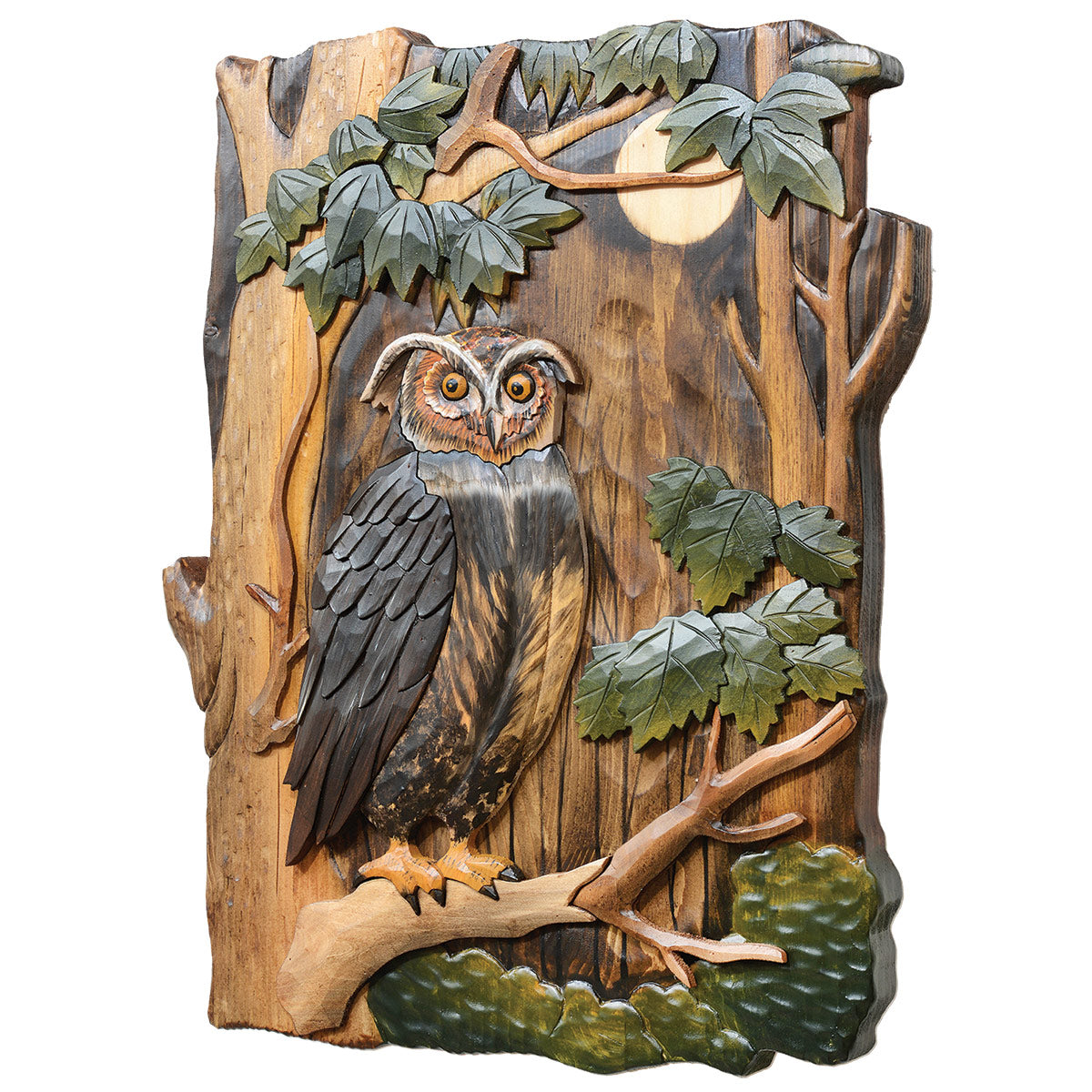 Wise Owl Wood Wall Art