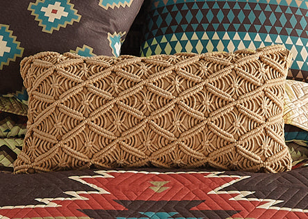 Cozy Corners Crochet Pillow