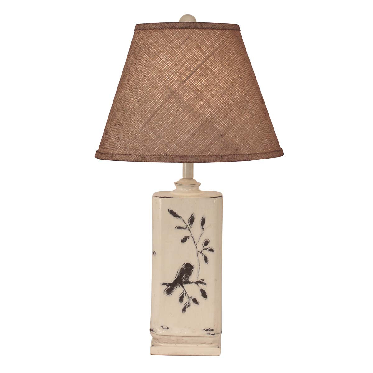 Songbird Vintage Rounded Rectangle Table Lamp