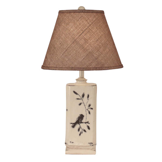 Songbird Vintage Rounded Rectangle Table Lamp