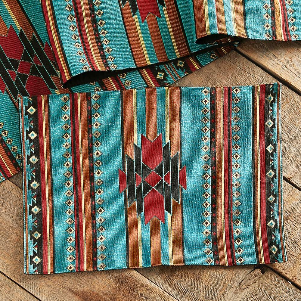San Juan Turquoise Placemat- SALE - OUT OF STOCK UNTIL 07/11/2026