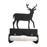 Wrought Iron Deer Toilet Tissue Holder