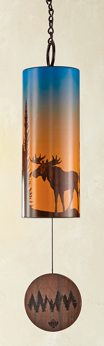 Northwoods Wind Bell - Moose