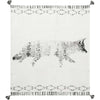 High Country Fox Printed Throw