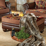 Appalachian Large Storage Ottoman