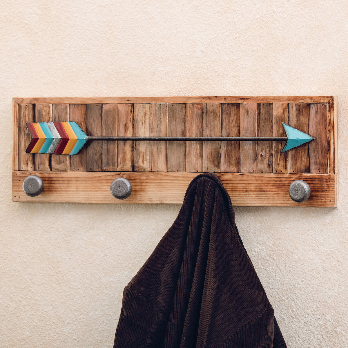 Arrow Wall Hanging Coat Rack