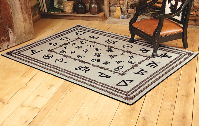 Cowboy Brands Rug - 4 x 5