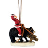 Santa's Ride Ornaments - Set of 4