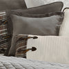 Silver Mountain Square Velvet Pillow