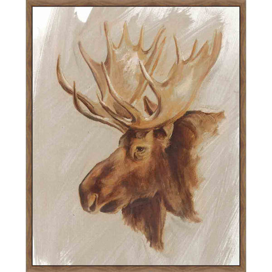 Lodge Moose Wall Art
