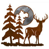 Moonlight Deer Wall Art