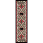 Quilted Forest Rug - 2 x 8