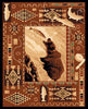 Southwest Fisher Bear Rug - 8 x 10