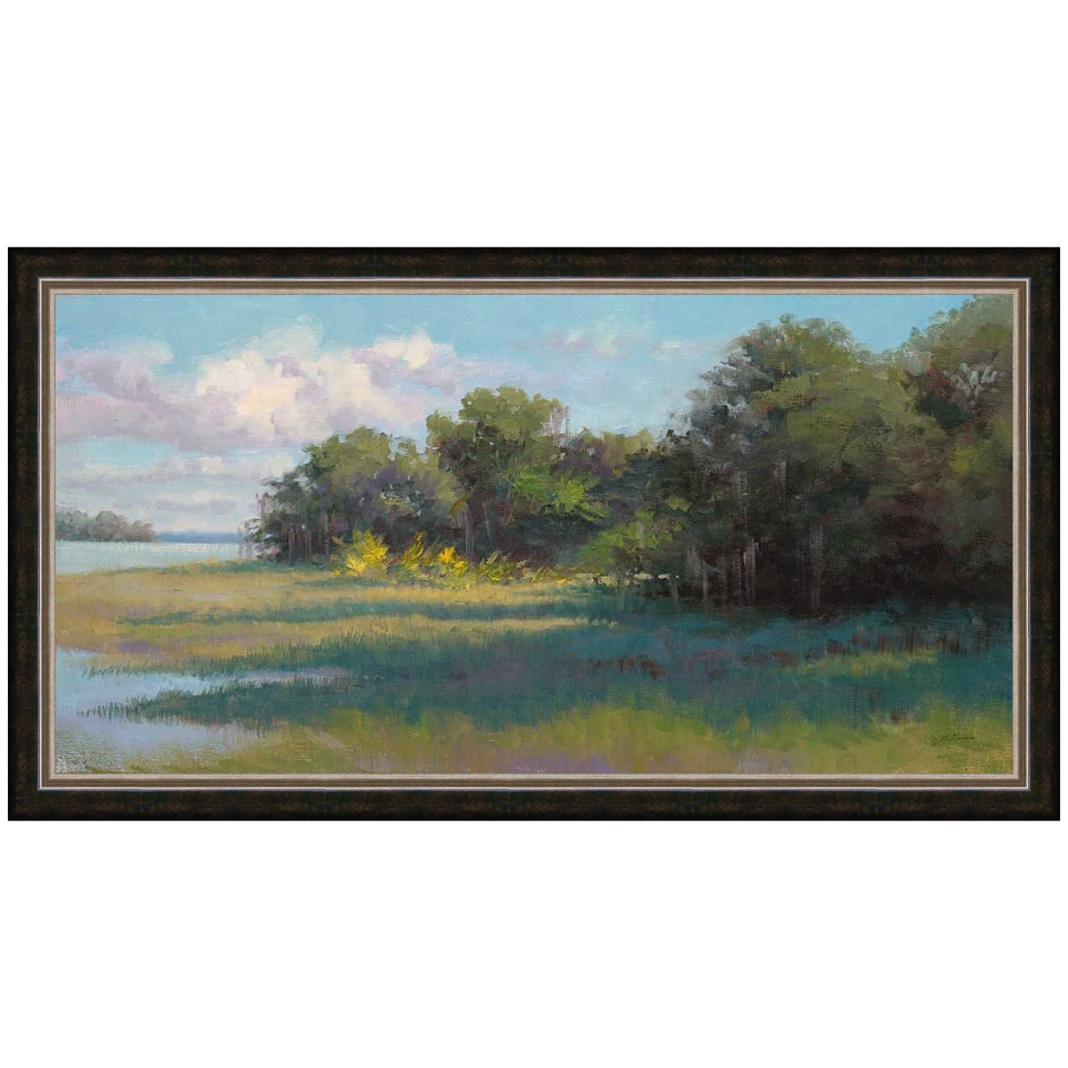 Lake Morning Canvas Art