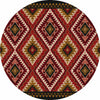 Traditions Rust Rug - 8 Ft. Round