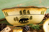 Black Bear Forest Serving Bowl
