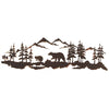 Bear Family Metal Wall Art