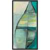 Teal Leaf I Canvas Art