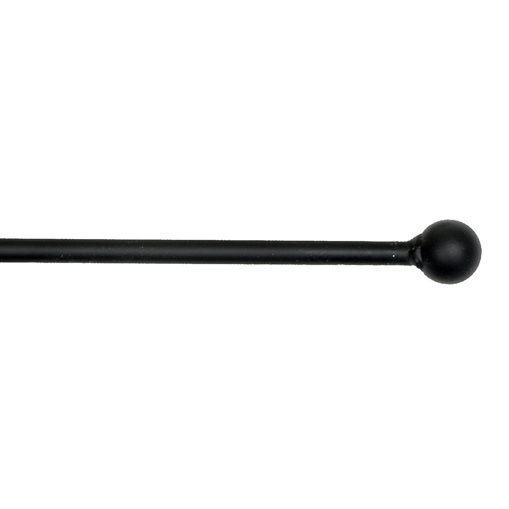 Ball Wrought Iron Curtain Rod