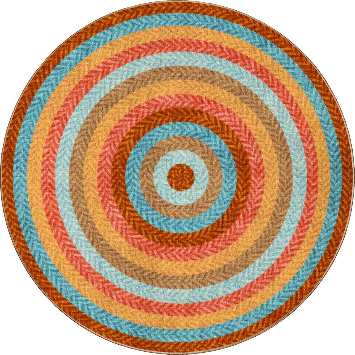 Canyon Hues Rug - 8 Ft. Round