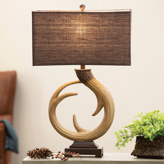 Infinity Antler Table Lamp