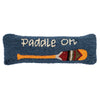 Row to Shore Hooked Pillow