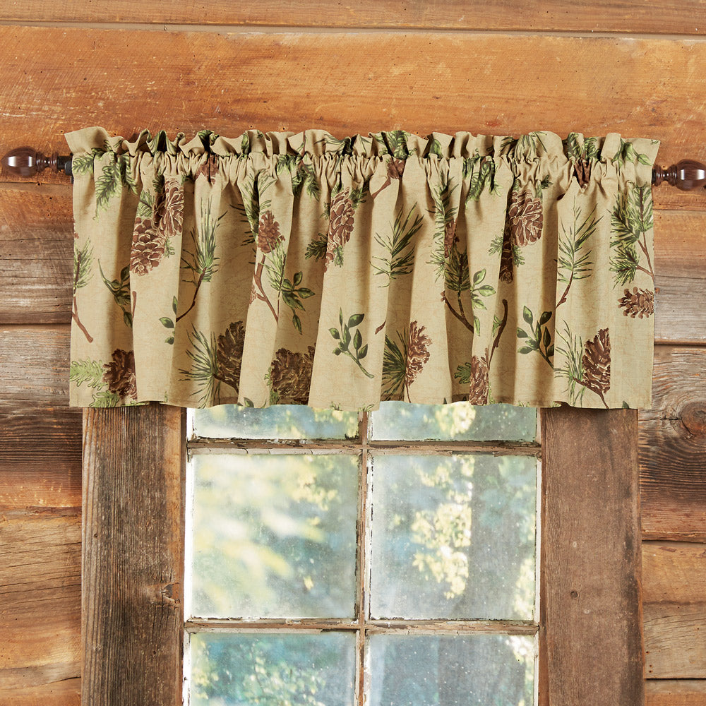 Pinecone Valley Valance- SALE