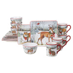 Festive Woods Dinnerware Set - 16 pcs