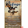 Refuge Sign - 14 x 24