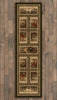 Western Home Rug - 2 x 8