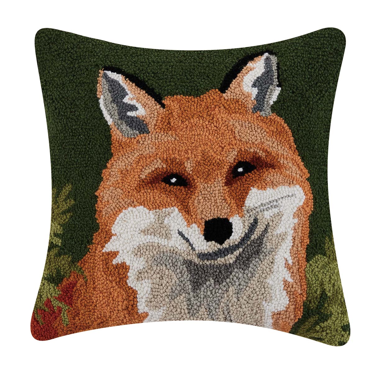 Wilderness Fox Hooked Pillow - OUT OF STOCK UNTIL 06/18/2026