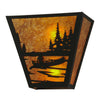 Canoe Sunrise Wall Sconce