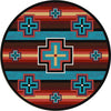 Bright Bounty Rug - 8 Ft. Round