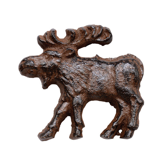 Cast Iron Rust Moose Knob- SALE