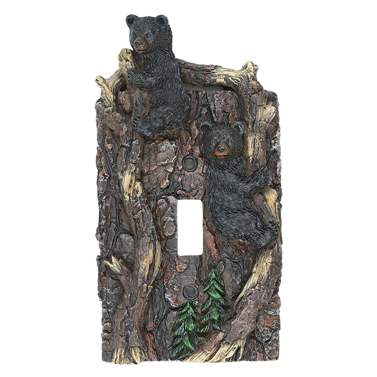Woodland Bear Cubs Single Switch Plate